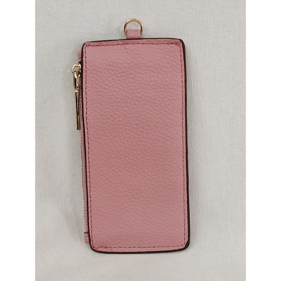 Anne Klein Pink‎ Leather Wallet ID-Credit Card Pockets & Zip Close wallet money - Picture 3 of 9